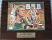 Larry Bird autographed Boston Celtics commemorative UDA sheet in plaque