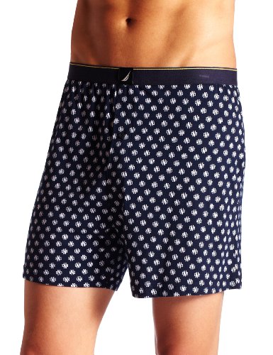 Nautica Mens N83 Print Knit Boxer