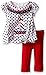 Bonnie Baby Baby Girls' Sailboat Appliqued Knit Playwear Set