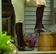 Perri's Leather Childs Zipper Half Chaps