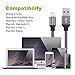 Cablex 2Pack 6FT Lightning Cable Nylon Braided 8pin to USB Charging Cable Charger Cord for Apple iPhone6/6s/6 plus/6s plus, 5c/5s/5/SE, iPad Air/Mini, iPod Nano/Touch iOS 9 (Black)