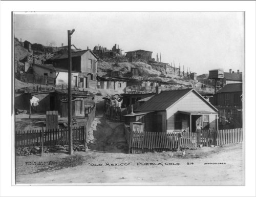 Historic Print: Pueblo, Colorado