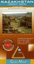 Kazakhstan, Kyrgyzstan, Tajikistan, Turkmenistan, Uzbekistan Map