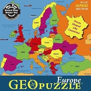 GeoToys Europe GeoPuzzle
