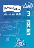 Produkt-Bild: "Fehlerlos... wie geht das blo&szlig;?. Arbeitshefte zum Lernbereich ""Richtig Schreiben""": "Fehlerlos... wie geht das blo&szlig;?. Arbeitshefte zum ... ,,Richtig schreiben" f&uuml;r die Jahrgangsstufe 3