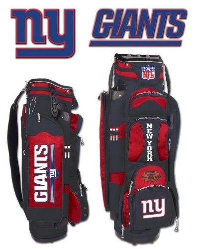 Buy New York Giants Wilson NFL Impact Golf Cart Bag NFL Football - Fan Shop Golfing Merchandise by Forefront Golf