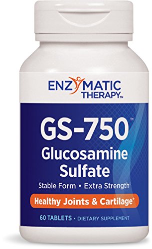 Enzymatic Therapy GS-750 Glucosamine Sulfate Tablets, 60 Count Enzymatic Therapy GS-750 Glucosamine Sulfate Tablets, 60 Count