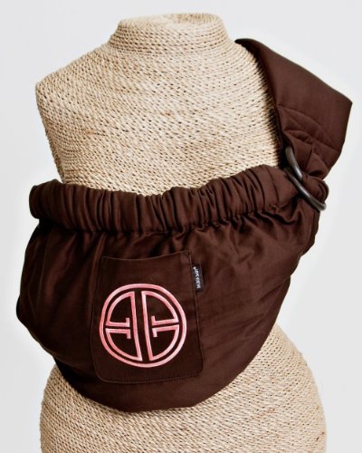 Picture of Cozy Balbao Baby Adjustable Sling - Brown and Peach DS-BAL-71004 (Baby Carriers)