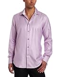Robert Graham Men's Nathan French Cuffs Shirt, Lavender, 19