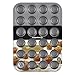 Calphalon Nonstick Bakeware, Mini Cupcake/Muffin Pan, 24-cup