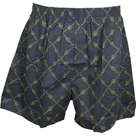 Famous Stars and Straps Regal Black and Gold Boxers