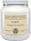 India Tree Bright White Sparkling Sugar, 3.4-Pound Jars (Pack of 2)