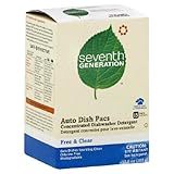 Seventh Generation Automatic Dishwasher Free & Clear Packets