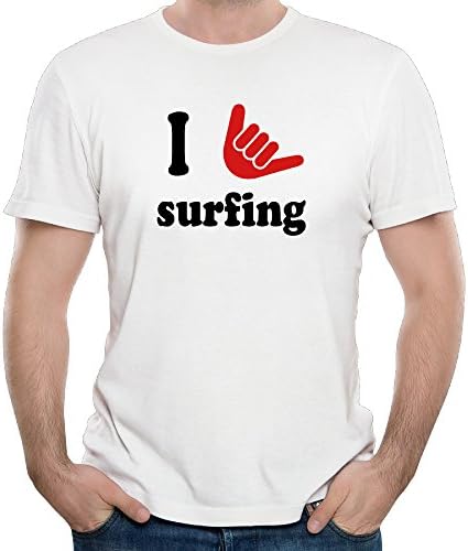 I Love Surfing At My Club Swords 100% Cotton Shirts