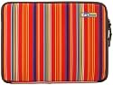 13 inch Red Cardinal Stripes Netbook Notebook Laptop Sleeve Bag Carrying Case for Apple, Acer, ASUS, Dell, HP