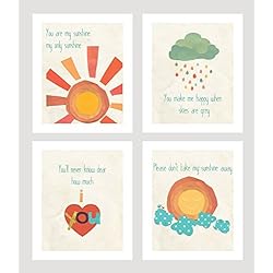 You are My Sunshine Mini Collection Prints, 5