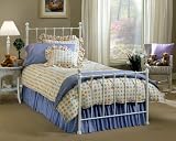 Molly White Twin Size Bed Molly White Twin Size Bed