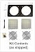 Fan Bracket 120mm Kit for (2 Hole / Bare Kit ) Multimedia Cabinet Cooling / Home Theaters