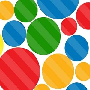 SheetWorld Fitted Pack N Play (Graco Square Playard) Sheet - Primary Colorful Dots - Made In USA