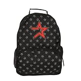 Houston Astros MLB Baseball Team Shoulder Sports Bag / School Bag / Athletic Backpack - Black (Size: one size)