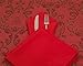 YOURTABLECLOTH Cloth Dinner Napkins100% Spun Polyester with Hemmed Edges 20x 20 Set of 12 (Red)