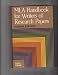 Books : MLA Handbook for Writers of Research Papers, Fourth Edition