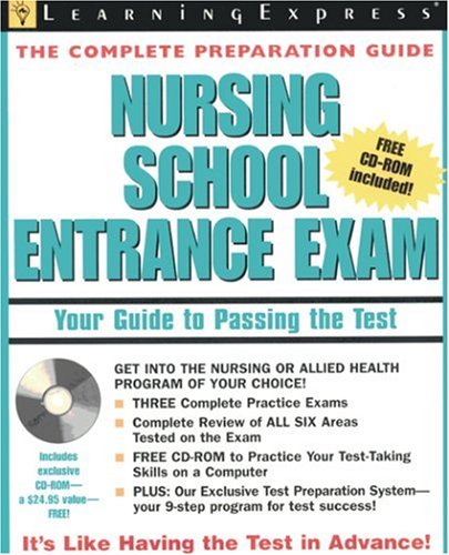 Nursing School Entrance Exam (Learning Express Education Exams: Complete Preparation Gudies)