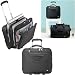 Wenger Deluxe Wheeled Compu-Case Black 9350-90BK