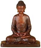 12 Sidhartha Buddha Meditating Peace Statue