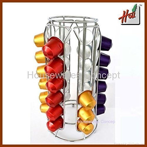 Housewares Nespresso Capsule Holder Holds 36 Capsules On 6 Sides