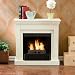 Walter Petite Gel Fireplace - Antique White
