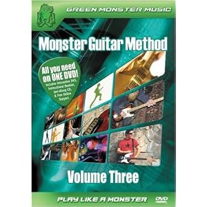 Alfred Monster Guitar Method Vol. 3 Dvd Cd Set by