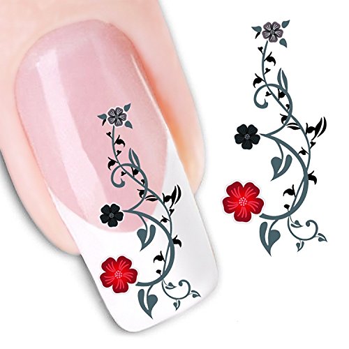 Nail Art Water Butterfly Water Nail Art Decal / Tattoo / Sticker