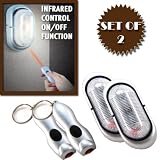 WATERPROOF REMOTE CONTROL INDOOR/OUTDOOR TOUCH LIGHT (SET OF 2)