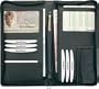 Alassio Reiseorganizer aus Echt Leder/41000 22,5 x 13 x 3 cm schwarz