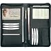 Alassio Reiseorganizer aus Echt Leder/41000 22,5 x 13 x 3 cm schwarz