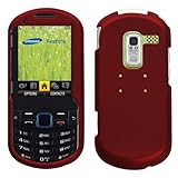 Titanium Red Protector Case Phone Cover for Samsung M570 Restore, R570 Mess ....