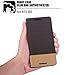 HTC One M9 Case, NOOT PRODUCTS [Ultra Slim] One M9 Wallet Case Premium Slim-Fit Protective Nylon Folio Case with Card Slot Holster and Premium Grade TPU Casing [Flip Hard Case] Cover Made for HTC One M9 (Hima) 2015