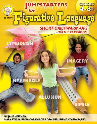Jumpstarters for Figurative Language, Grades 4 - 8+