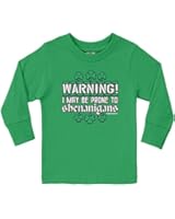 Threadrock Little Boys' May Be Prone to Shenanigans Toddler Long Sleeve T-Shirt