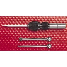Starrett S828 Wiggler Center Finder With 3 Attachments