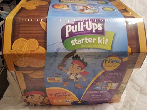 Huggies Pull Ups Training Pants Starter Kit - Jake Never Land Pirates