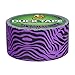 Duck Brand 281517 Purple Zebra Printed Duct Tape, 1.88 Inches x 10 Yards, Single Roll