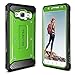 Galaxy J7 (2015) Case, Evocel [Explorer Series] Premium Hybrid Protector [Dual Layer][Belt Swivel Clip] for Samsung Galaxy J7 (SM-J700), Green (EVO-SAMJ7-ZZ12)