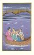 Fine Art Painting Miniature Water Color on Paper 5.5 x 3.4 inches