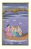 Fine Art Painting Miniature Water Color (ml015)