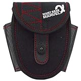 （まとめ）電工ポケット WAIST GEAR 【小物入れ/丸底タイプ×2セット】 レッド（赤） マーベル MDP-73AR