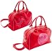 Present Time Smiley Old School Weekend gym bag Length 56cm red