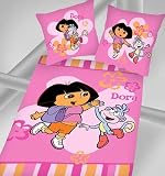 Eigenschaften Kids Best / Herding 4453 38 050 Bettwäsche Dora, (Kids Best), Größe: 80/80 - 135/200 cm, Material: 100 % Baumwolle (Linon)
