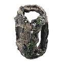 Jardin Resin Broken Barrel Design Aquarium Landscaping Decorative Ornament